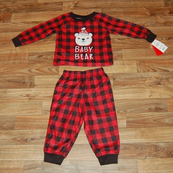 cuddl duds baby bear pajamas